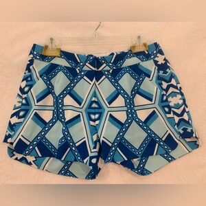 NWT Annie Griffin Camden Short. Capri Print. Size 10.